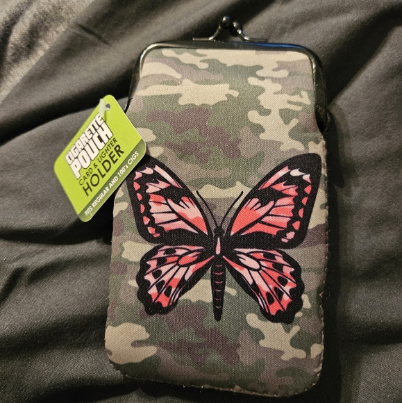 Handbags - Camouflage Butterfly Cigarette Pouch